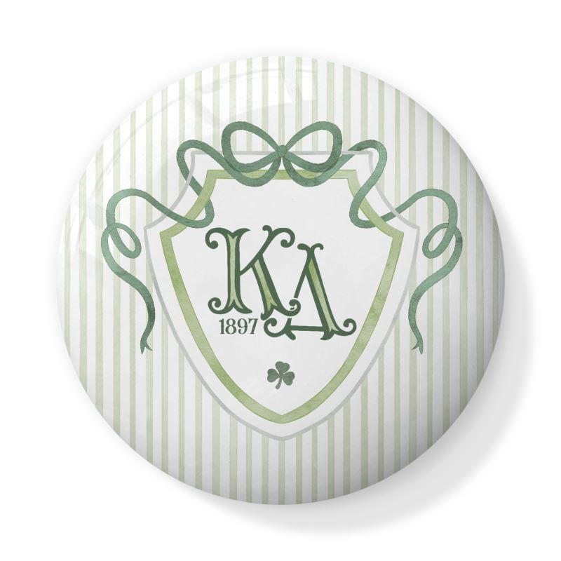 Kappa Delta Bone China Trinket Box