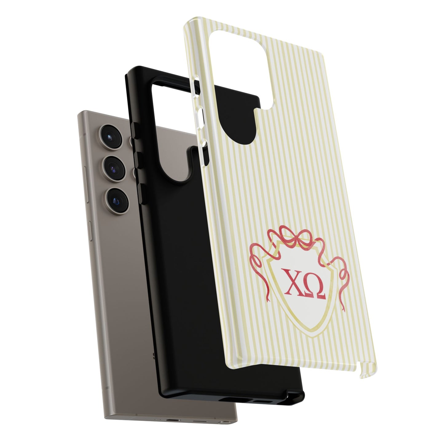 ΧΩ Bow Crest Seersucker Android Case