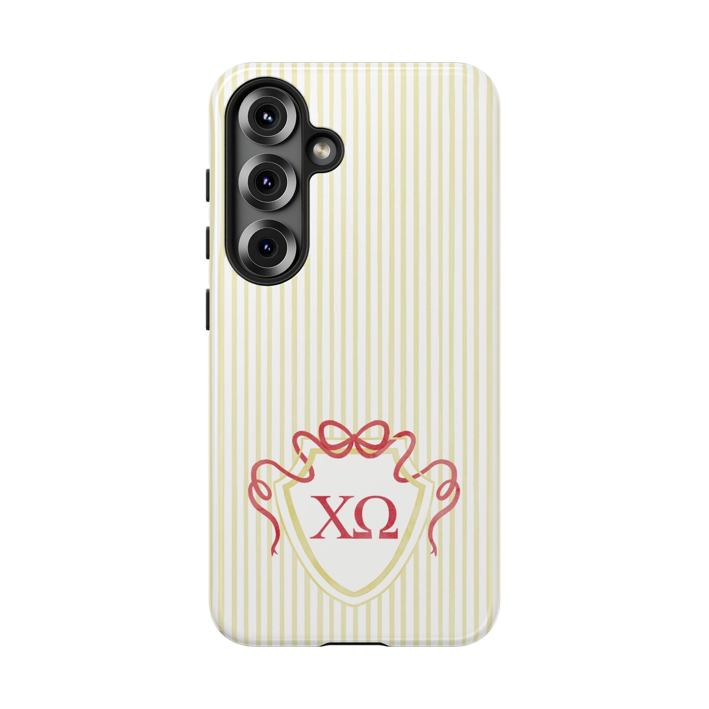 ΧΩ Bow Crest Seersucker Android Case