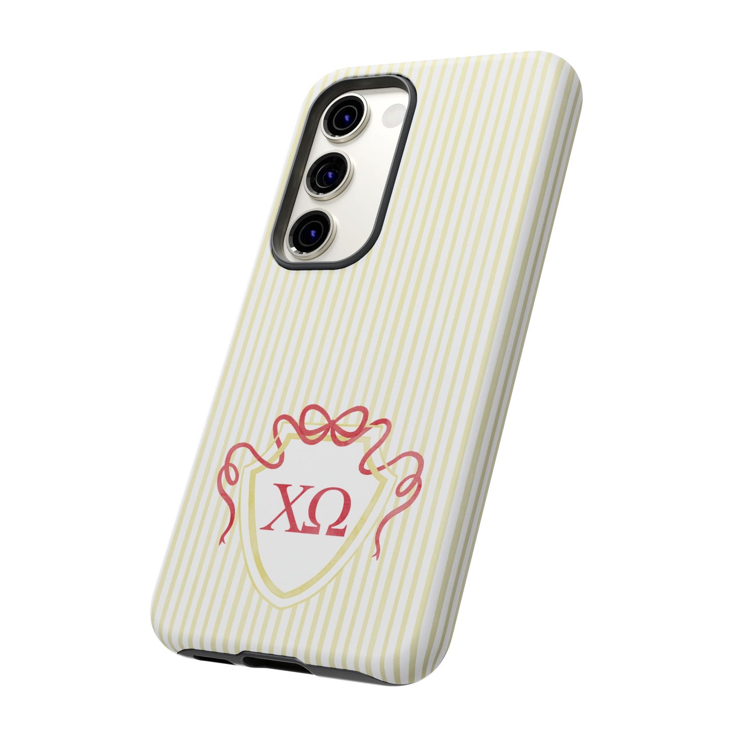 ΧΩ Bow Crest Seersucker Android Case