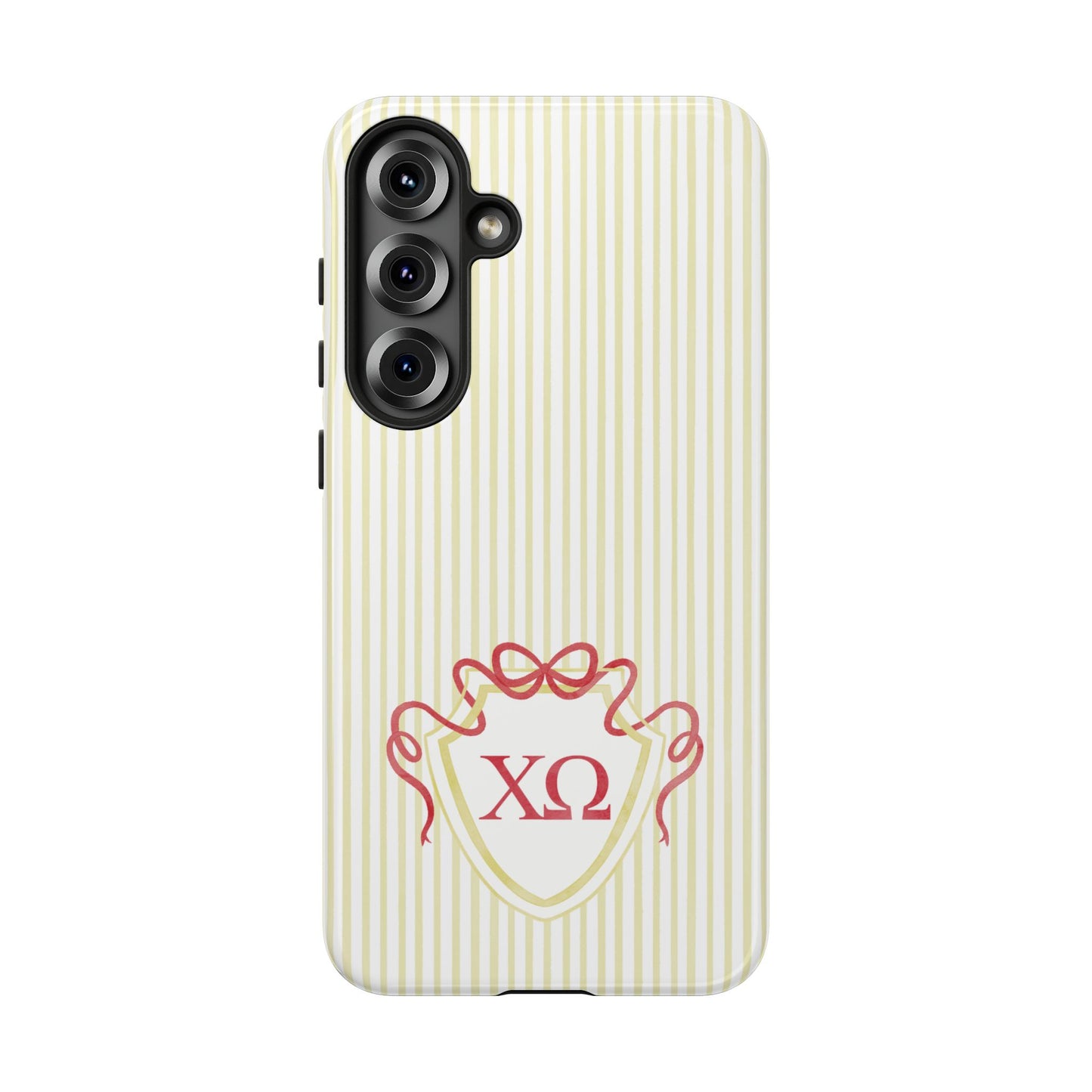 ΧΩ Bow Crest Seersucker Android Case