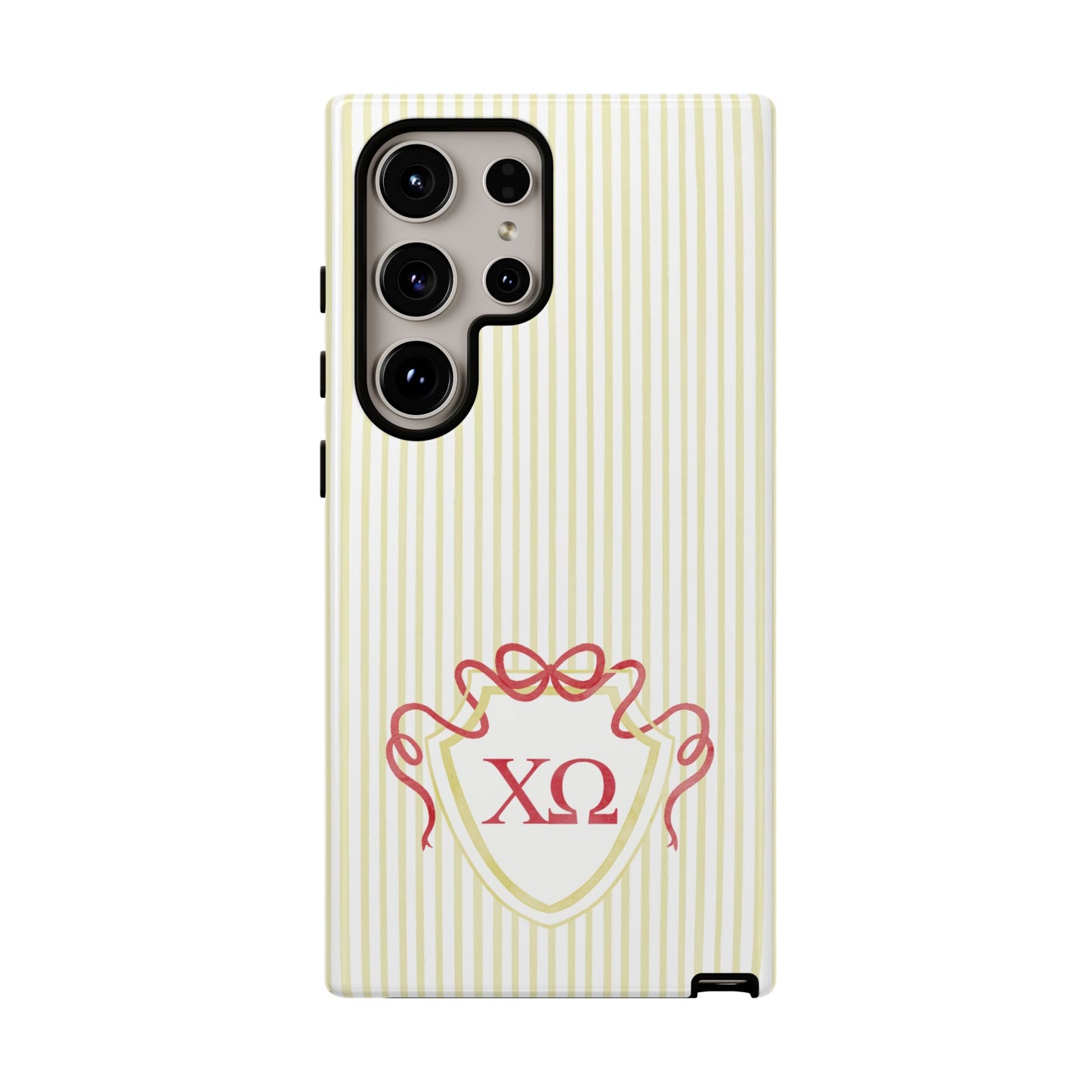 ΧΩ Bow Crest Seersucker Android Case
