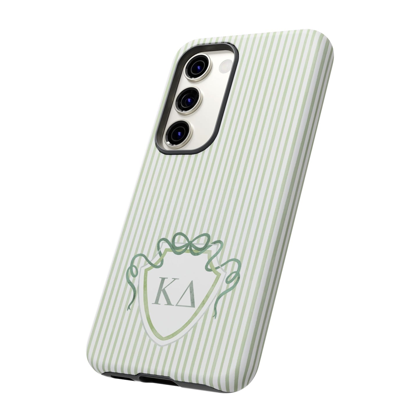 ΚΔ Bow Crest Seersucker Android Case