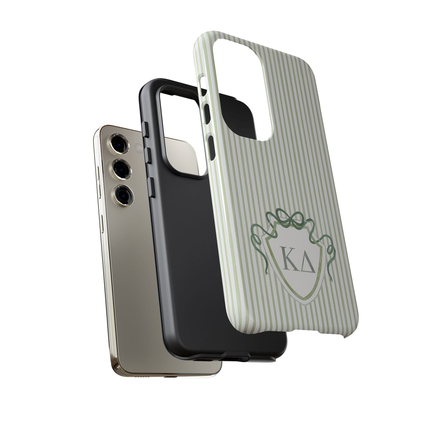 ΚΔ Bow Crest Seersucker Android Case