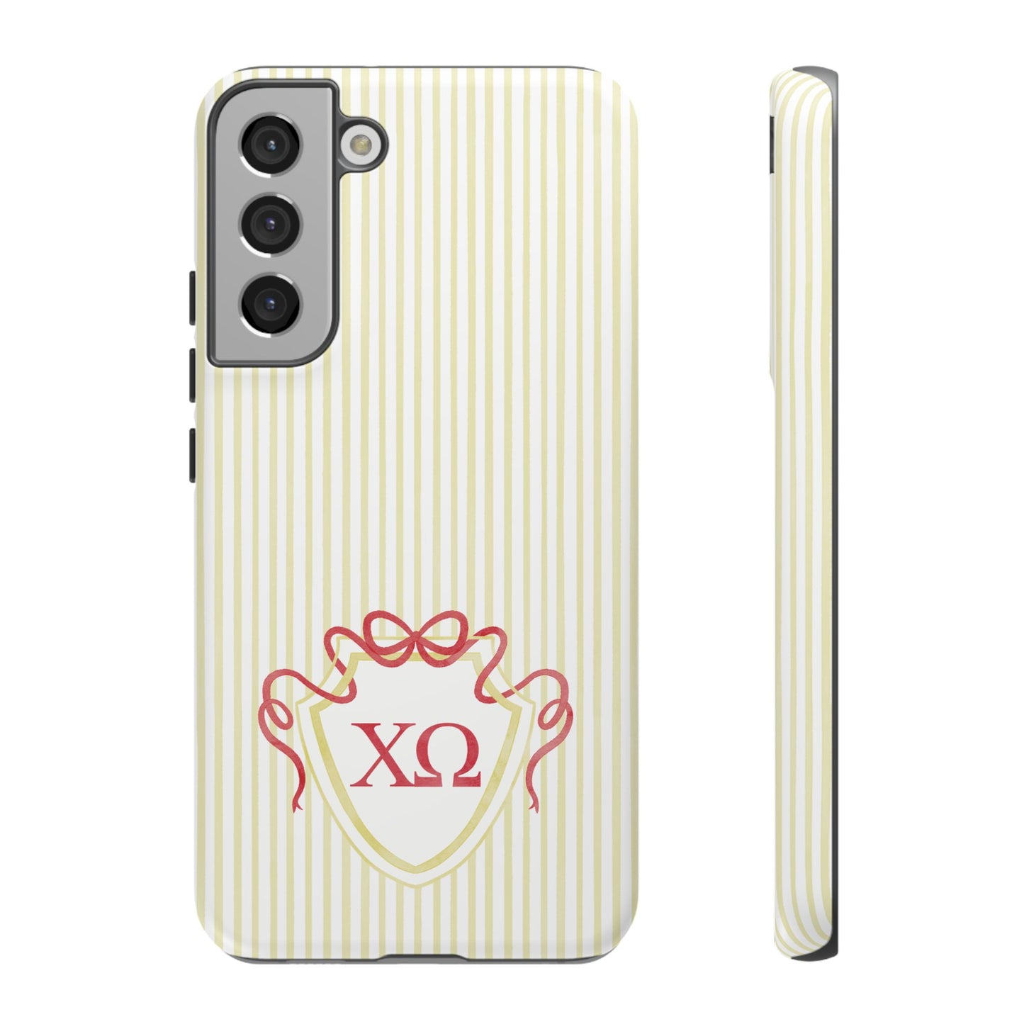 ΧΩ Bow Crest Seersucker Android Case