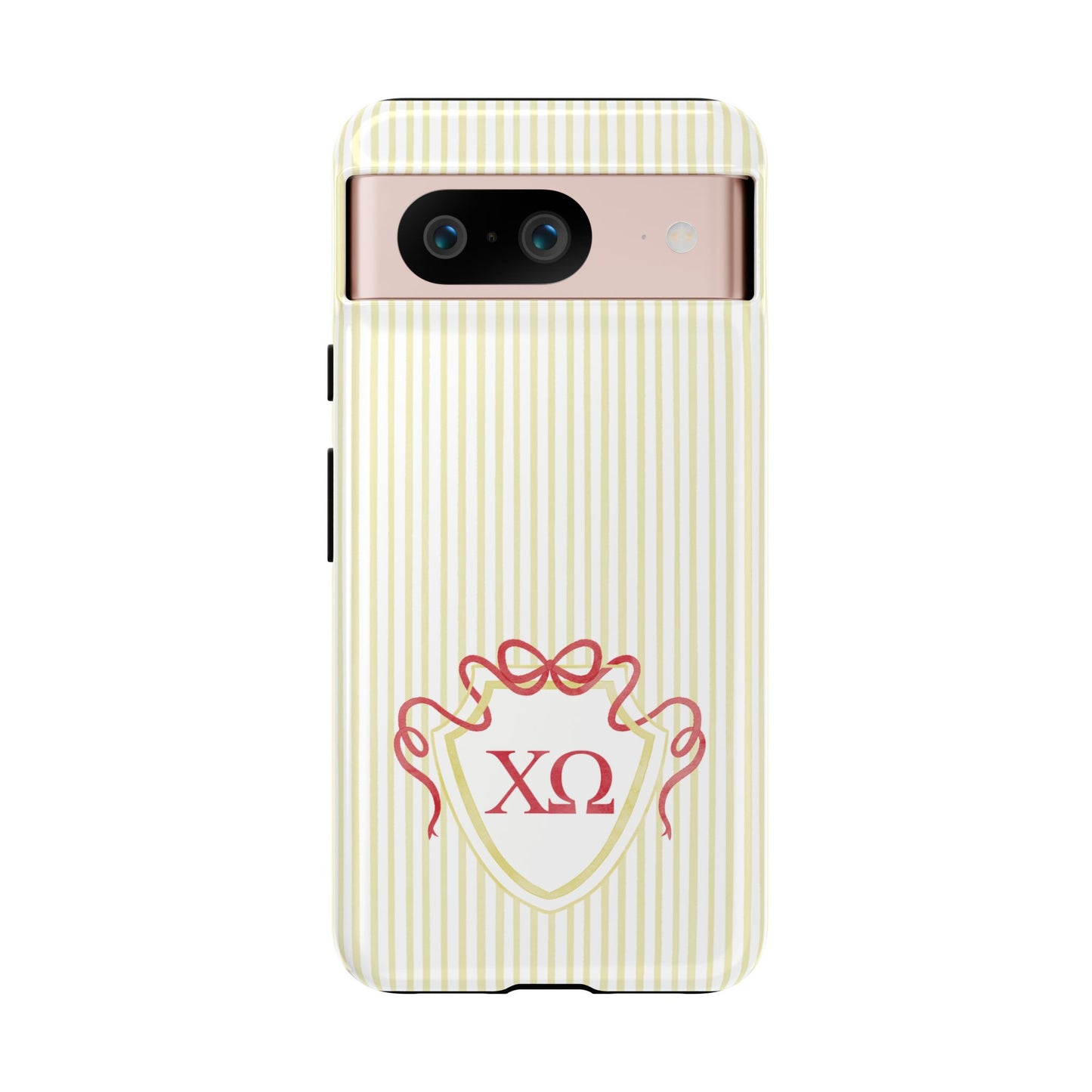 ΧΩ Bow Crest Seersucker Android Case