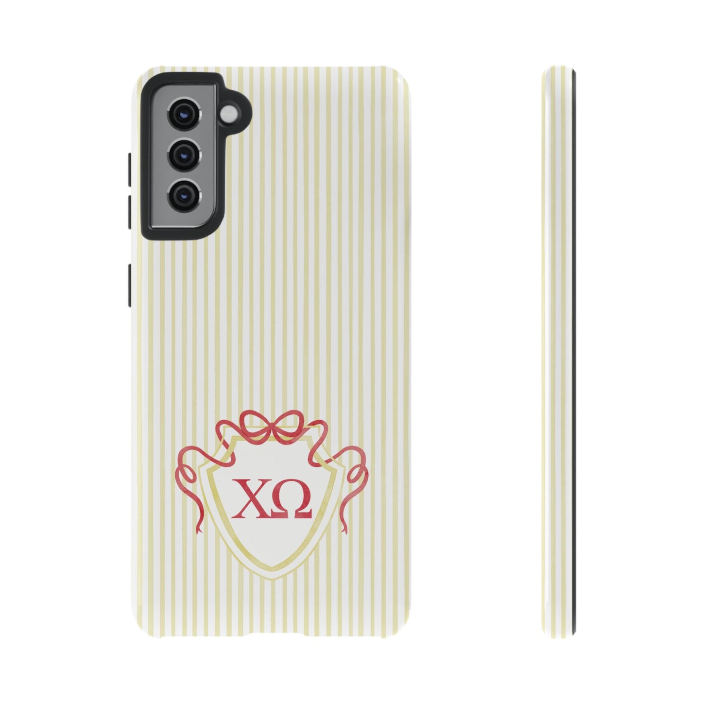 ΧΩ Bow Crest Seersucker Android Case