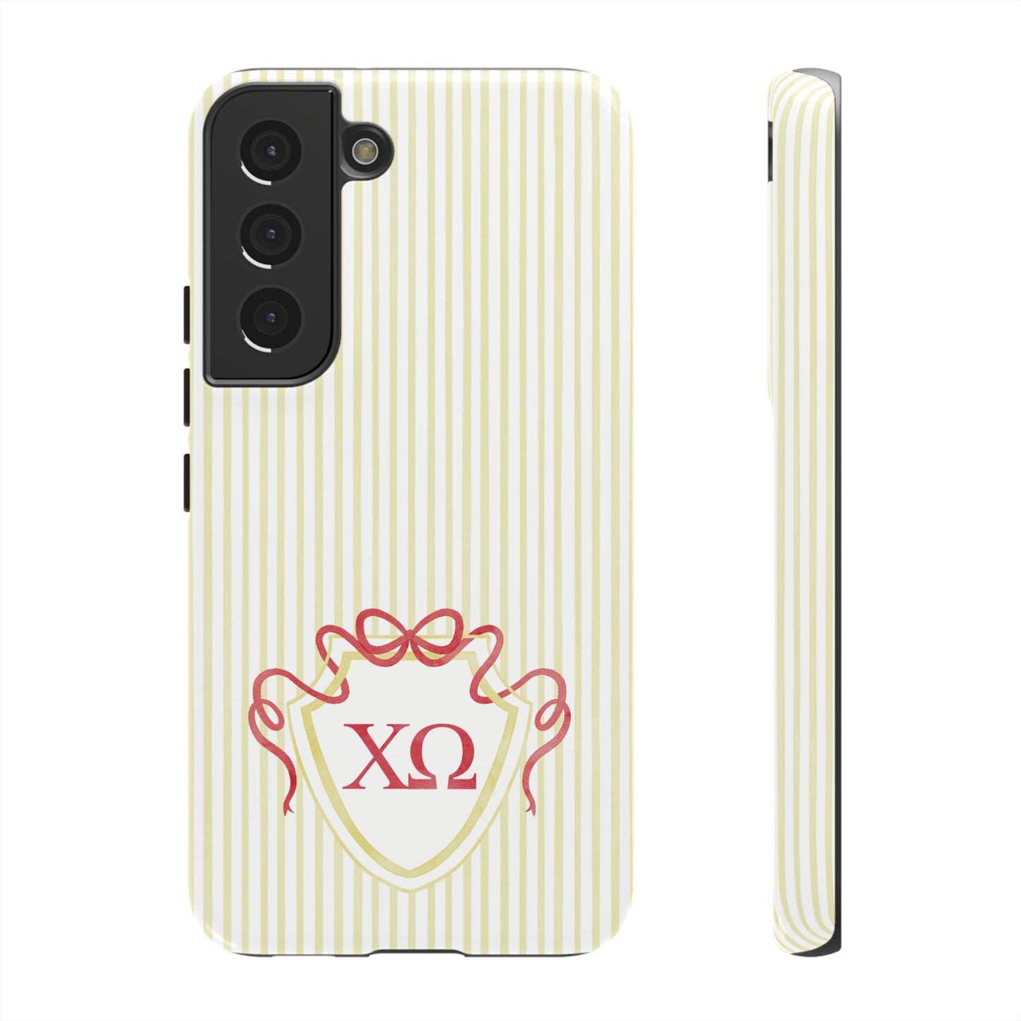 ΧΩ Bow Crest Seersucker Android Case