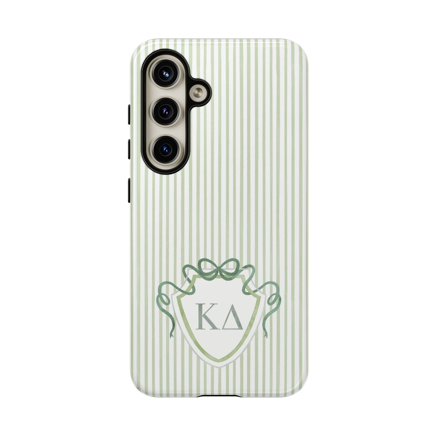 ΚΔ Bow Crest Seersucker Android Case
