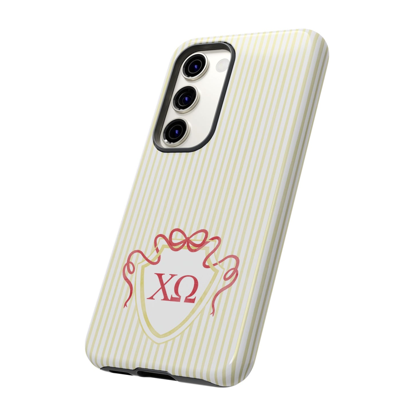 ΧΩ Bow Crest Seersucker Android Case