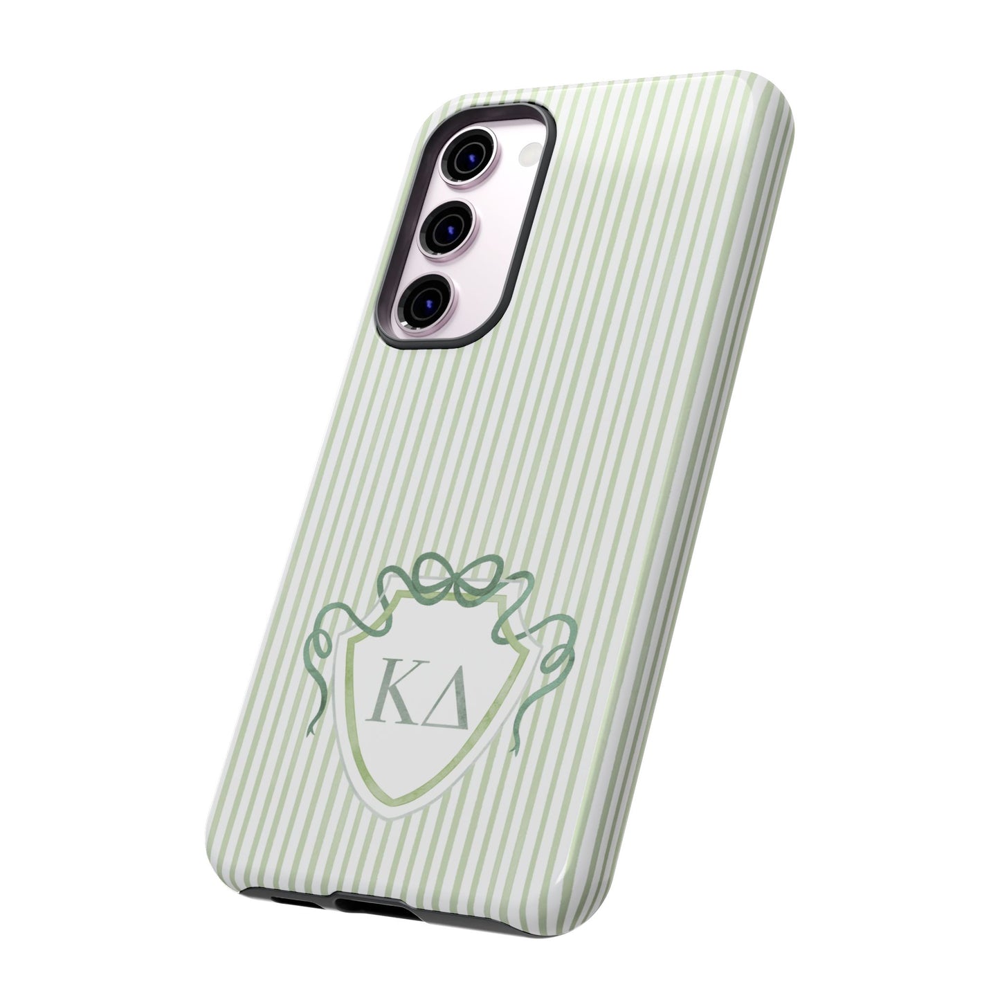 ΚΔ Bow Crest Seersucker Android Case
