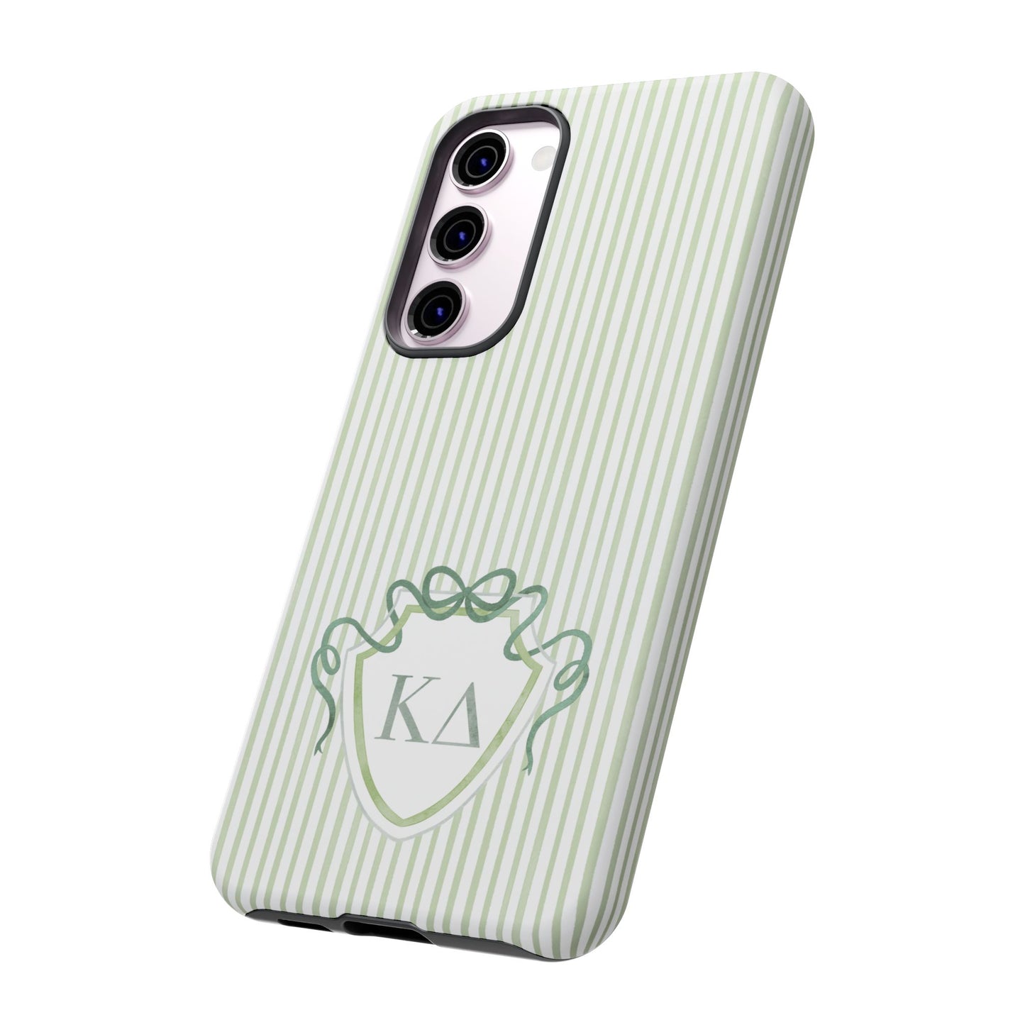 ΚΔ Bow Crest Seersucker Android Case