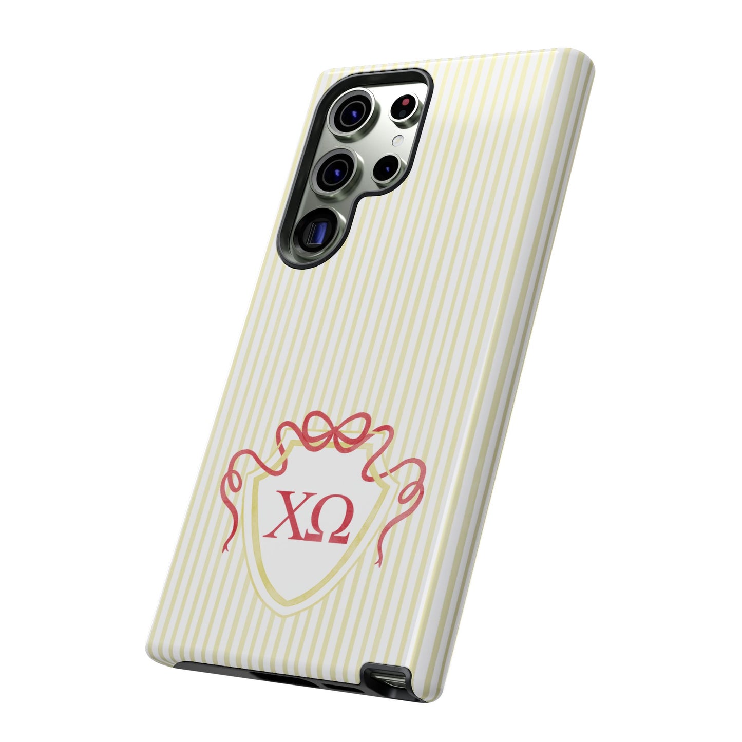 ΧΩ Bow Crest Seersucker Android Case