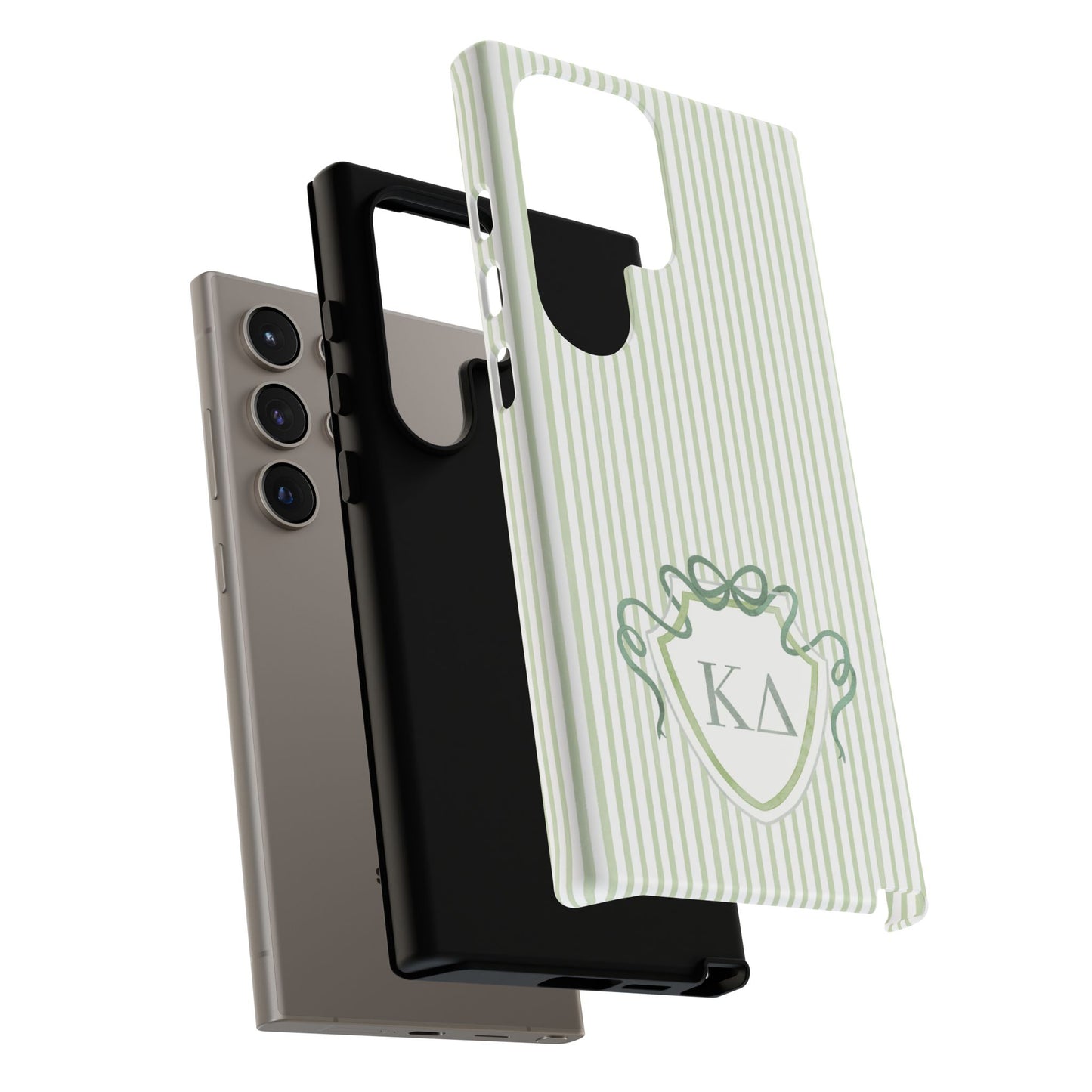 ΚΔ Bow Crest Seersucker Android Case