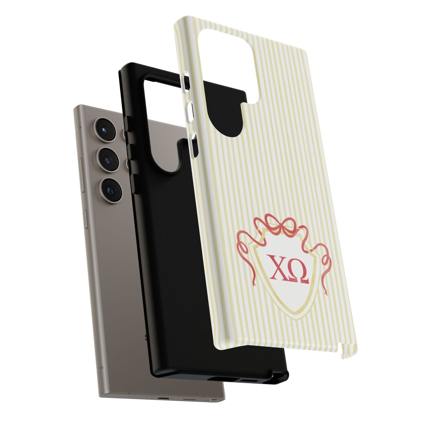 ΧΩ Bow Crest Seersucker Android Case