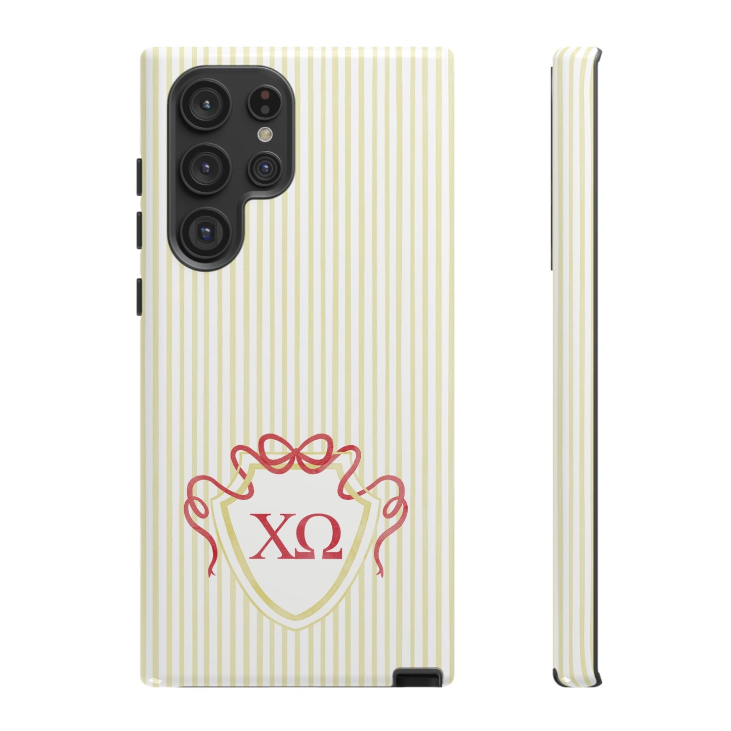 ΧΩ Bow Crest Seersucker Android Case