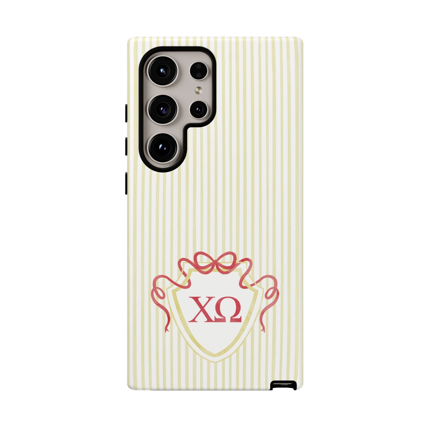 ΧΩ Bow Crest Seersucker Android Case