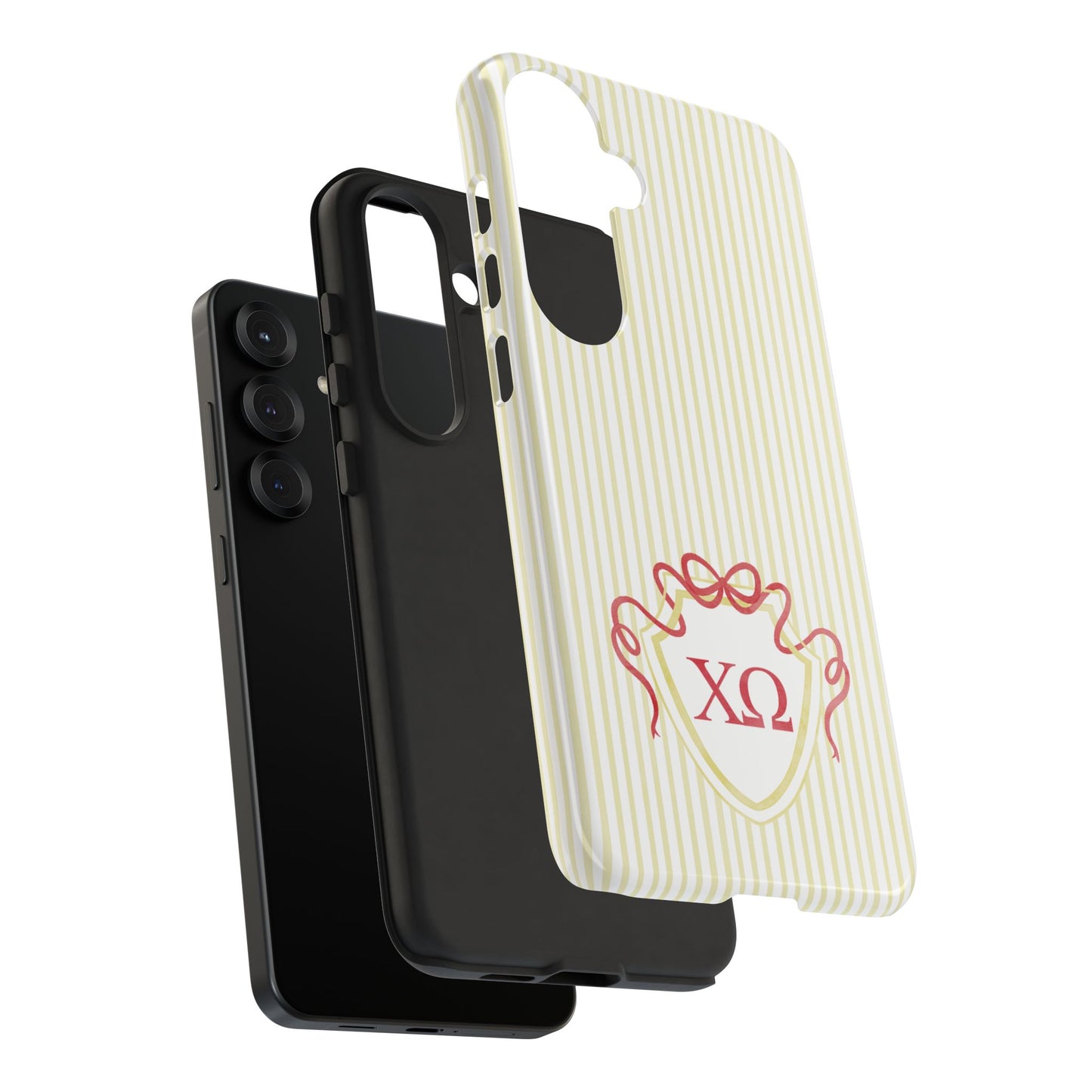 ΧΩ Bow Crest Seersucker Android Case