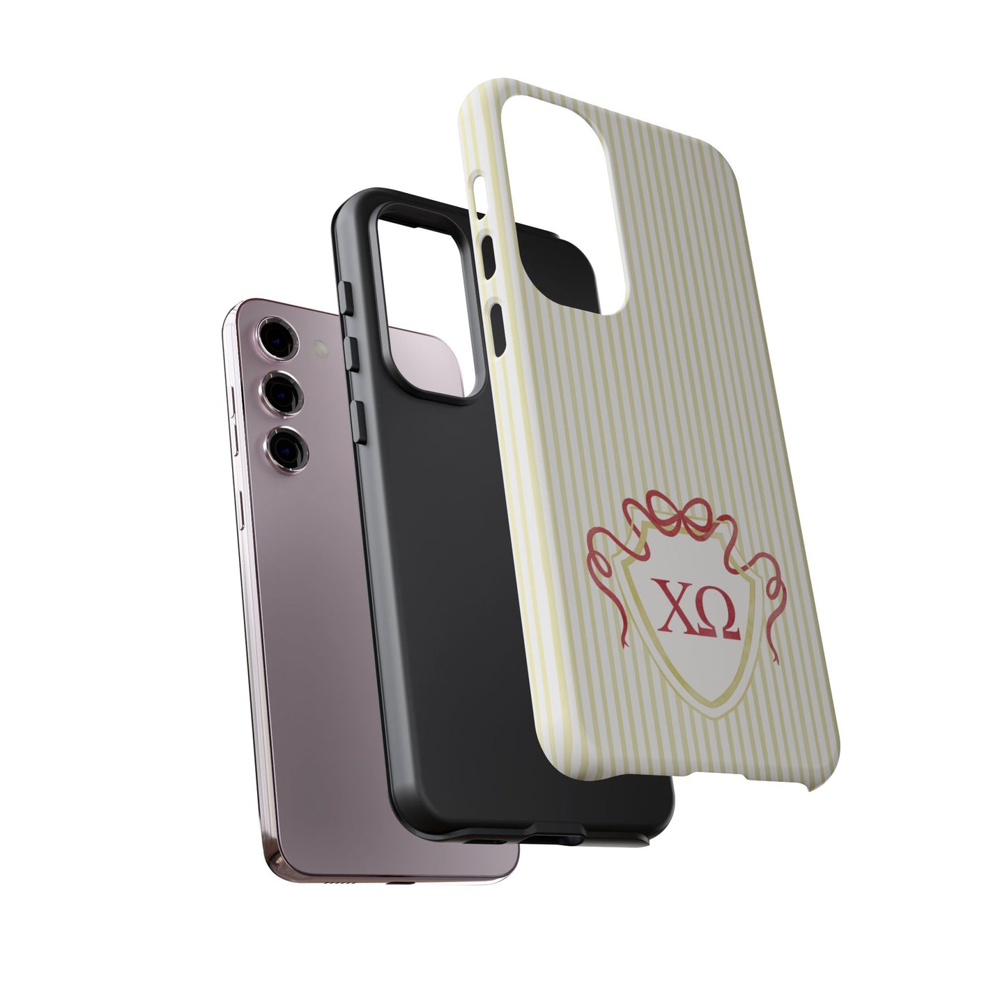 ΧΩ Bow Crest Seersucker Android Case