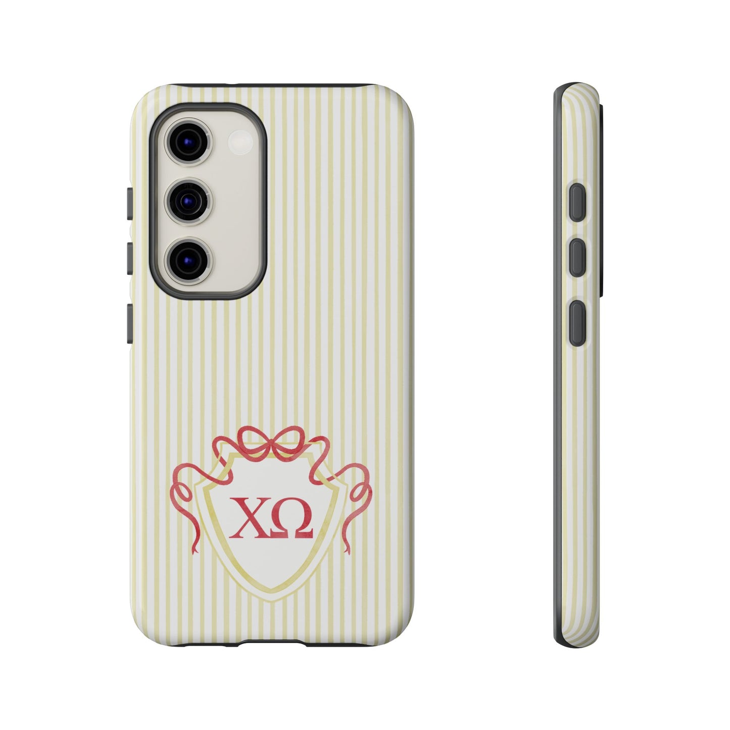 ΧΩ Bow Crest Seersucker Android Case