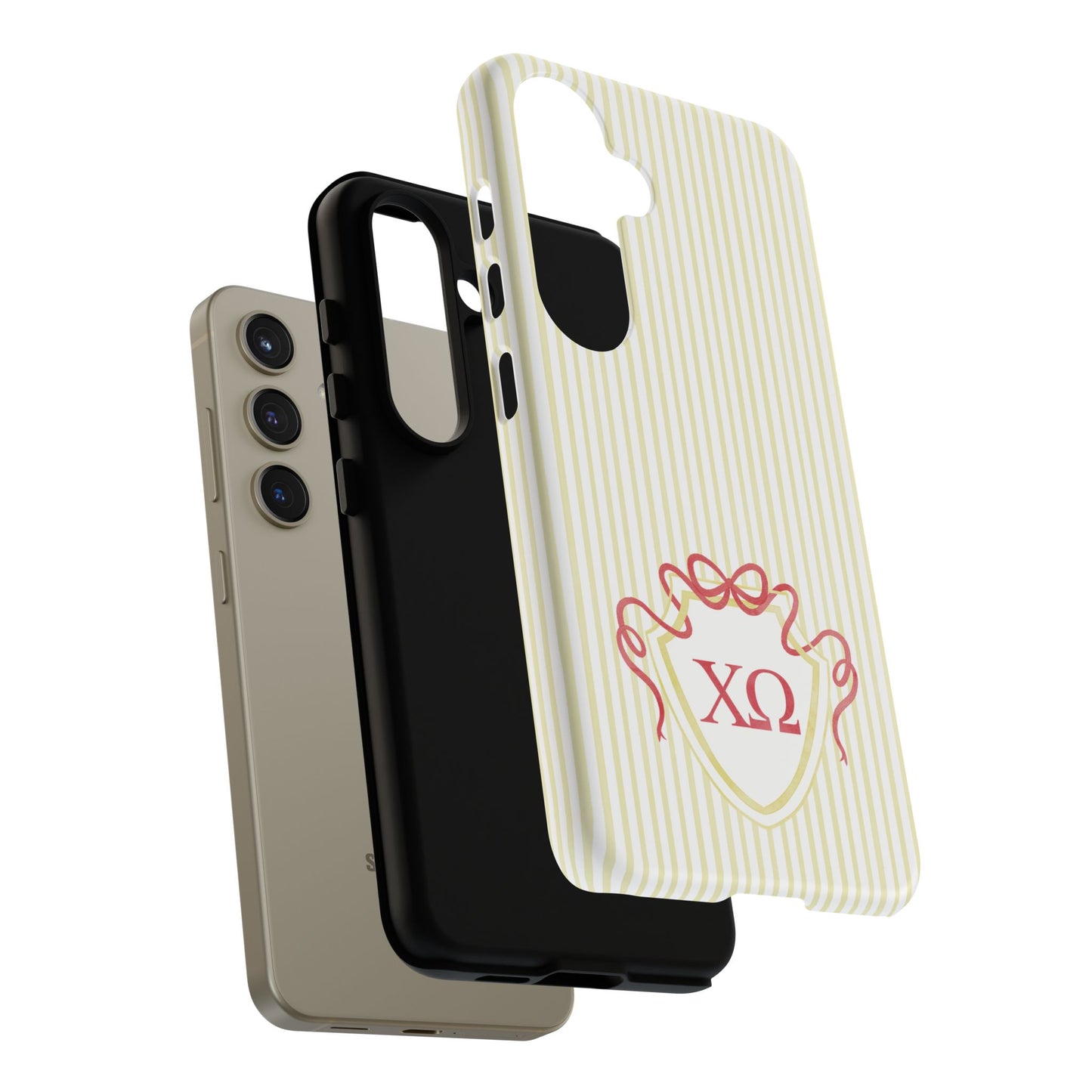 ΧΩ Bow Crest Seersucker Android Case