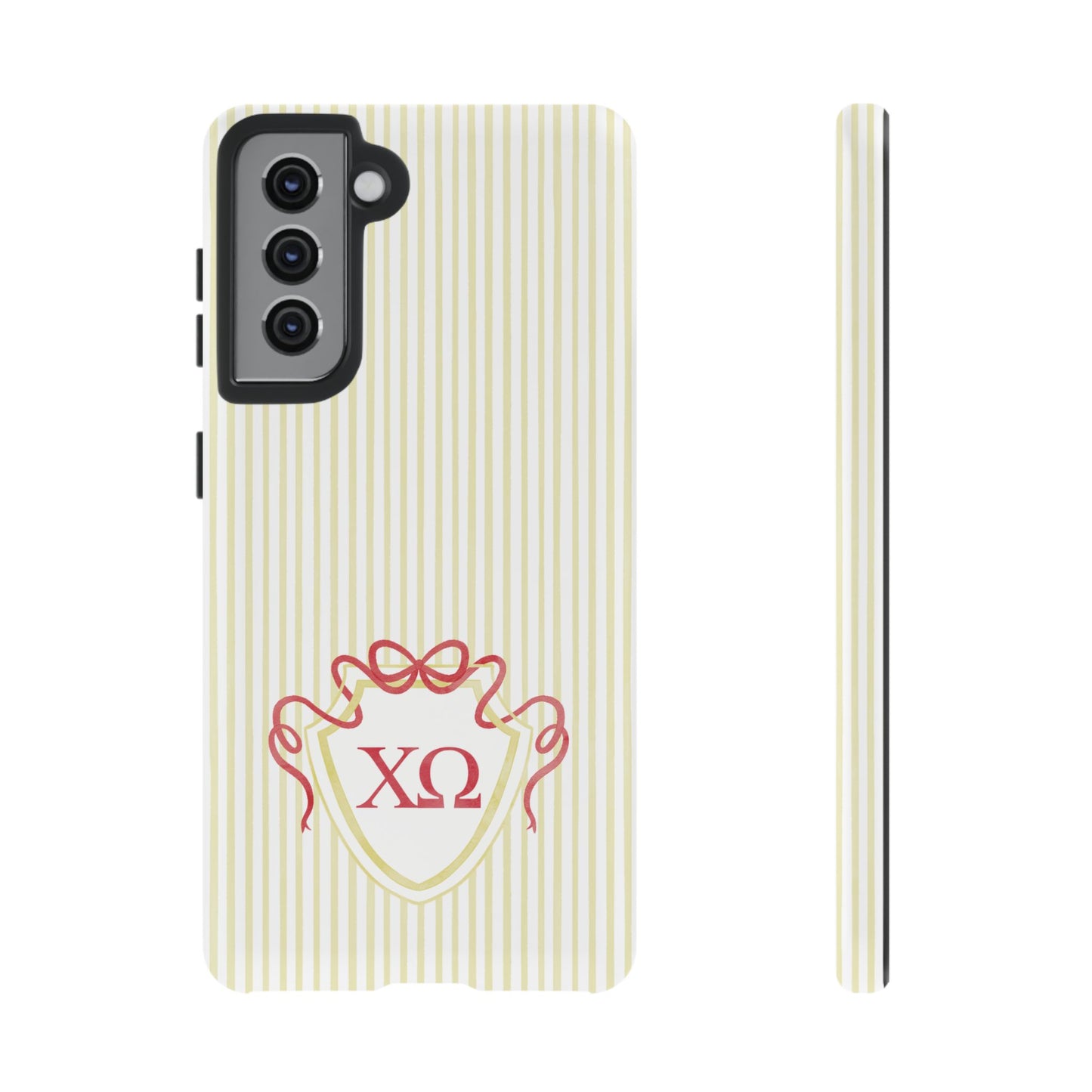 ΧΩ Bow Crest Seersucker Android Case