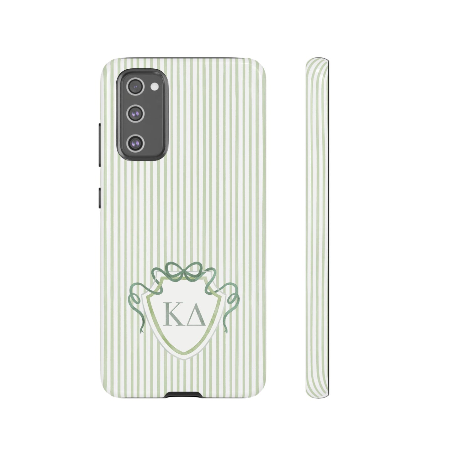 ΚΔ Bow Crest Seersucker Android Case