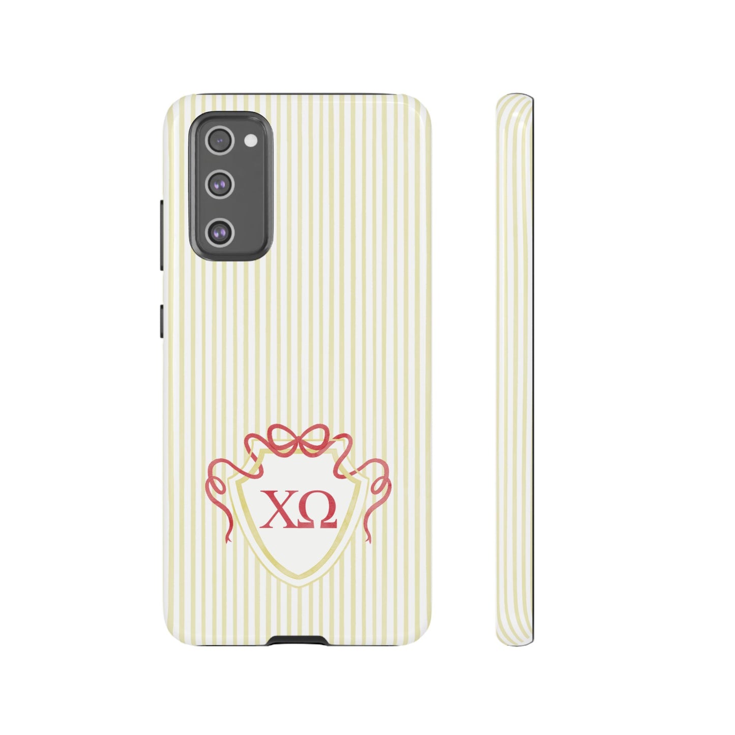 ΧΩ Bow Crest Seersucker Android Case