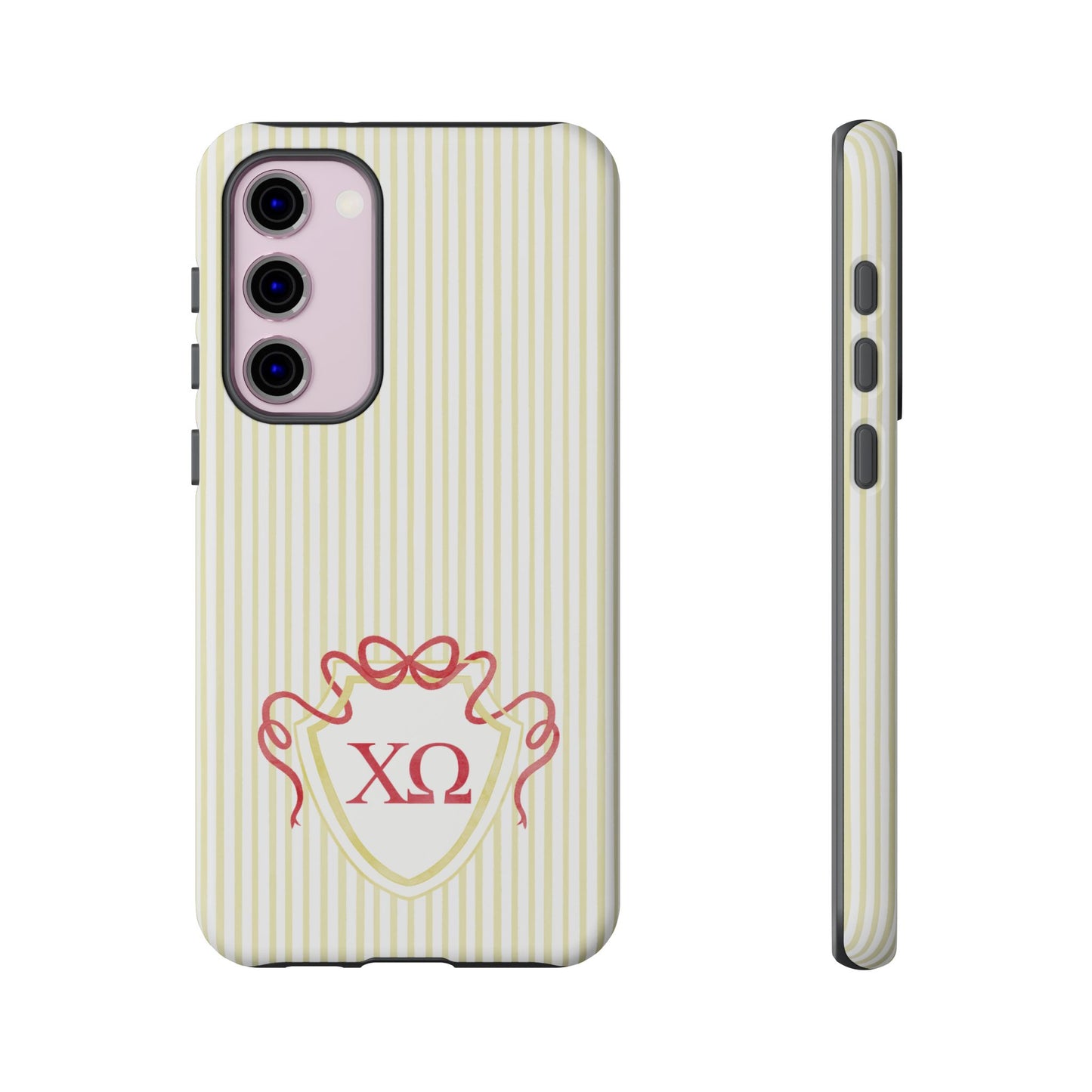 ΧΩ Bow Crest Seersucker Android Case