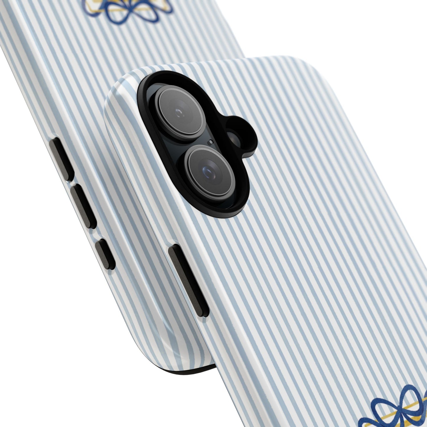 ΚΚΓ Bow Crest Seersucker iPhone Case