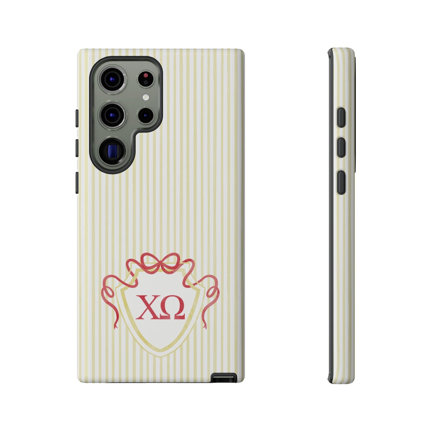 ΧΩ Bow Crest Seersucker Android Case