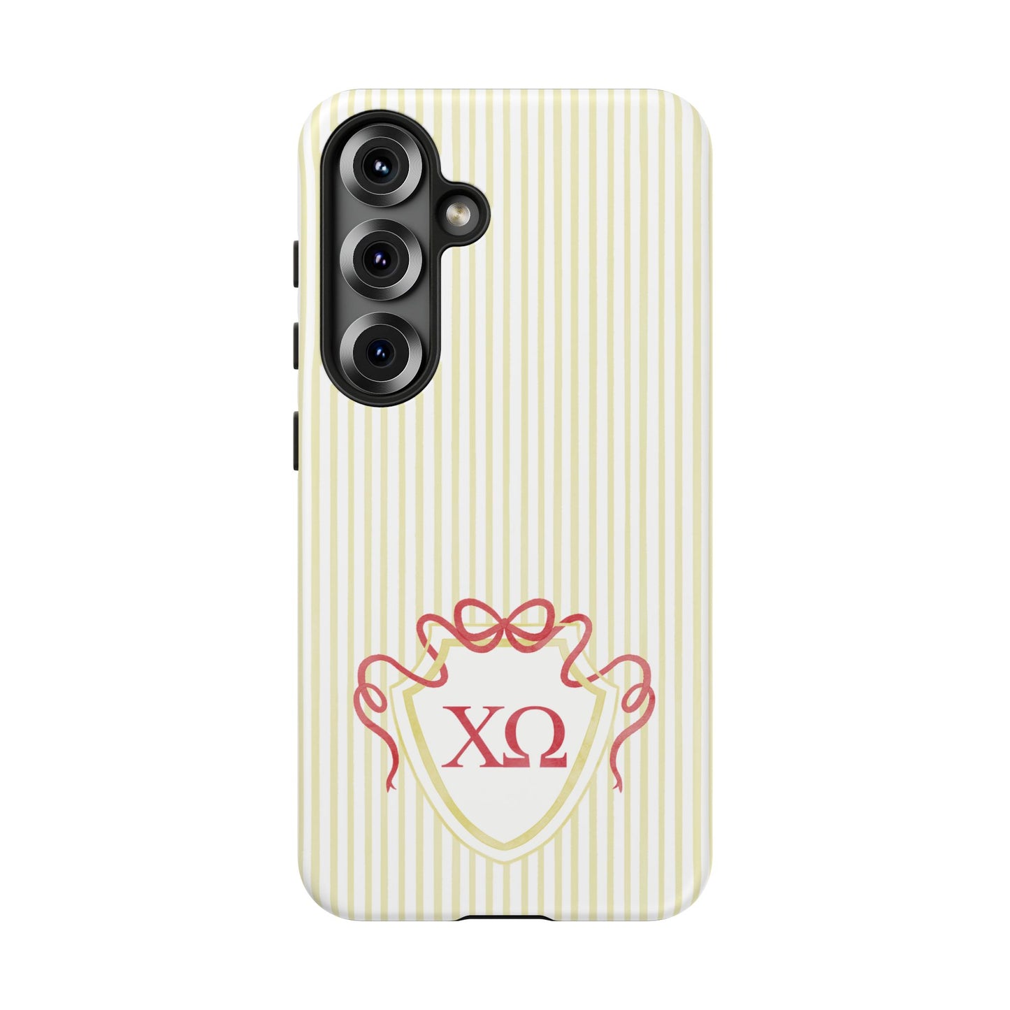 ΧΩ Bow Crest Seersucker Android Case