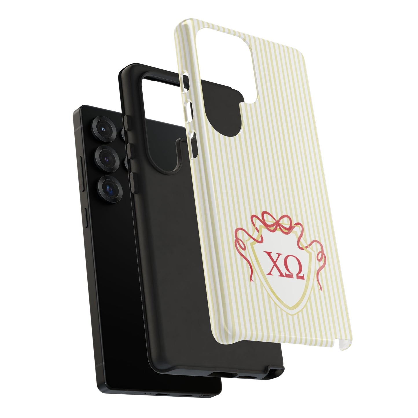 ΧΩ Bow Crest Seersucker Android Case