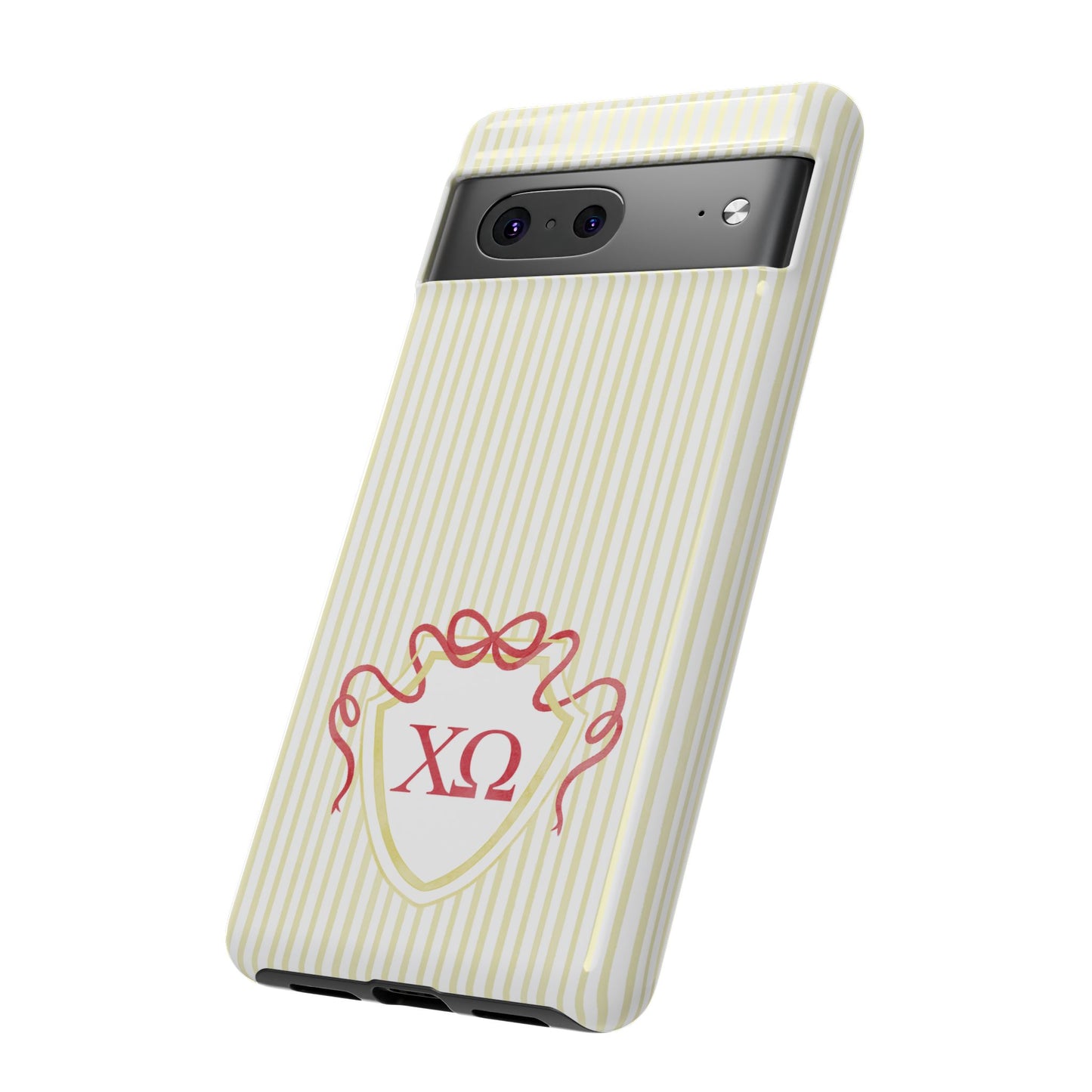 ΧΩ Bow Crest Seersucker Android Case