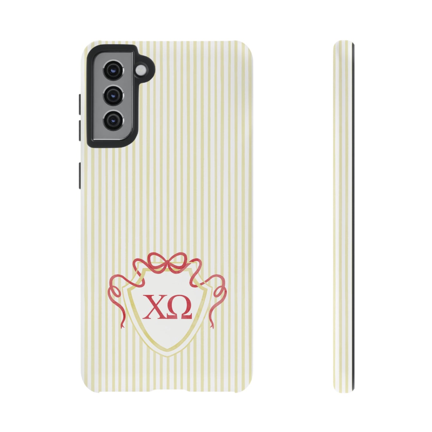 ΧΩ Bow Crest Seersucker Android Case