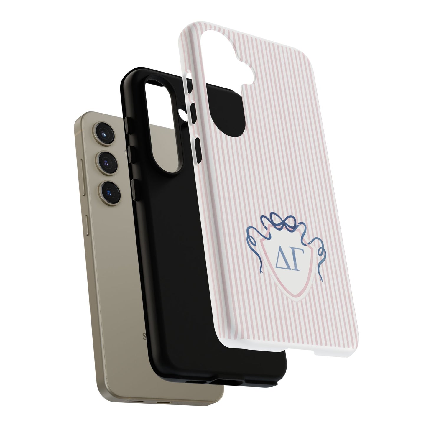 ΔΓ Bow Crest Seersucker Android Case