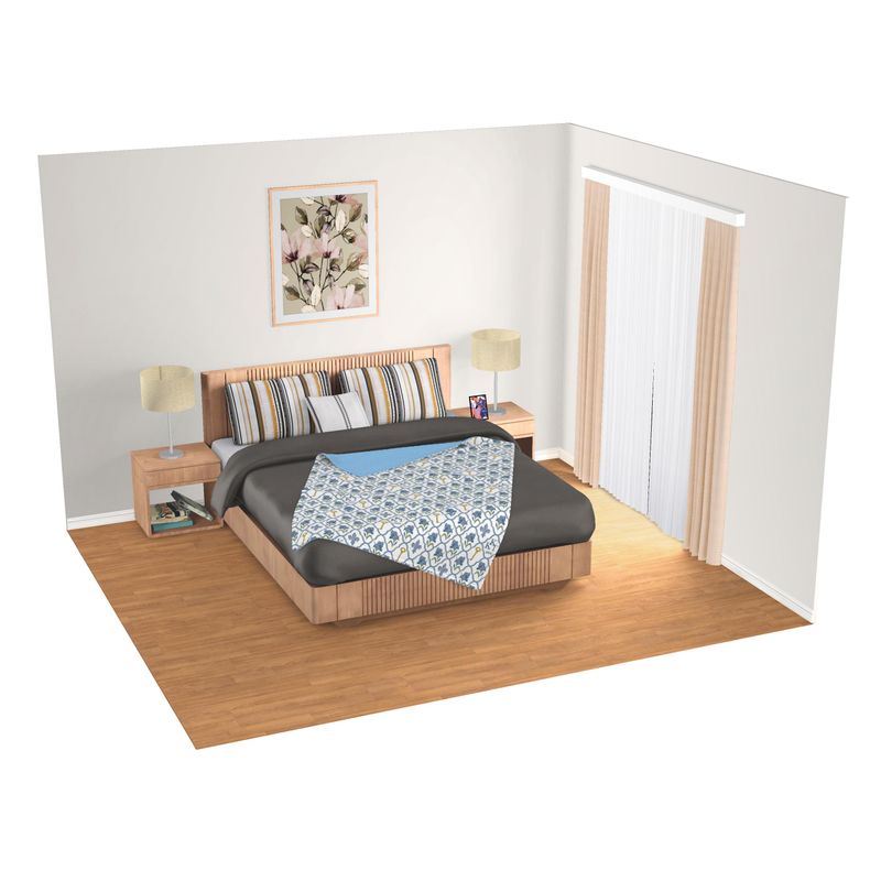 Kappa Kappa Gamma Lattice Tailgate Throw Blanket