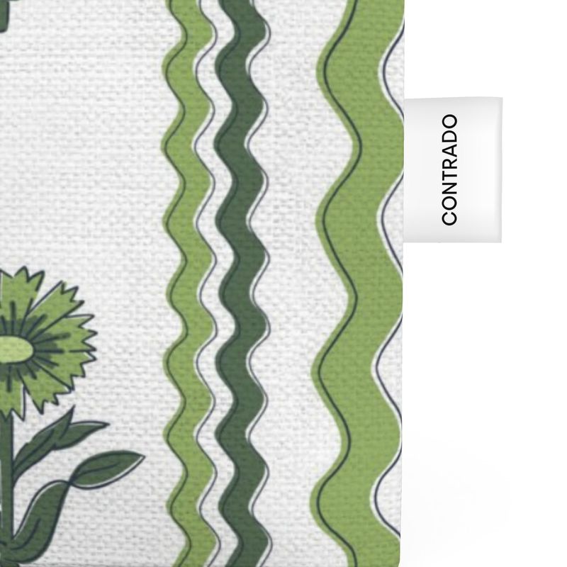 Kappa Delta Organic Cotton Rickrack Tote
