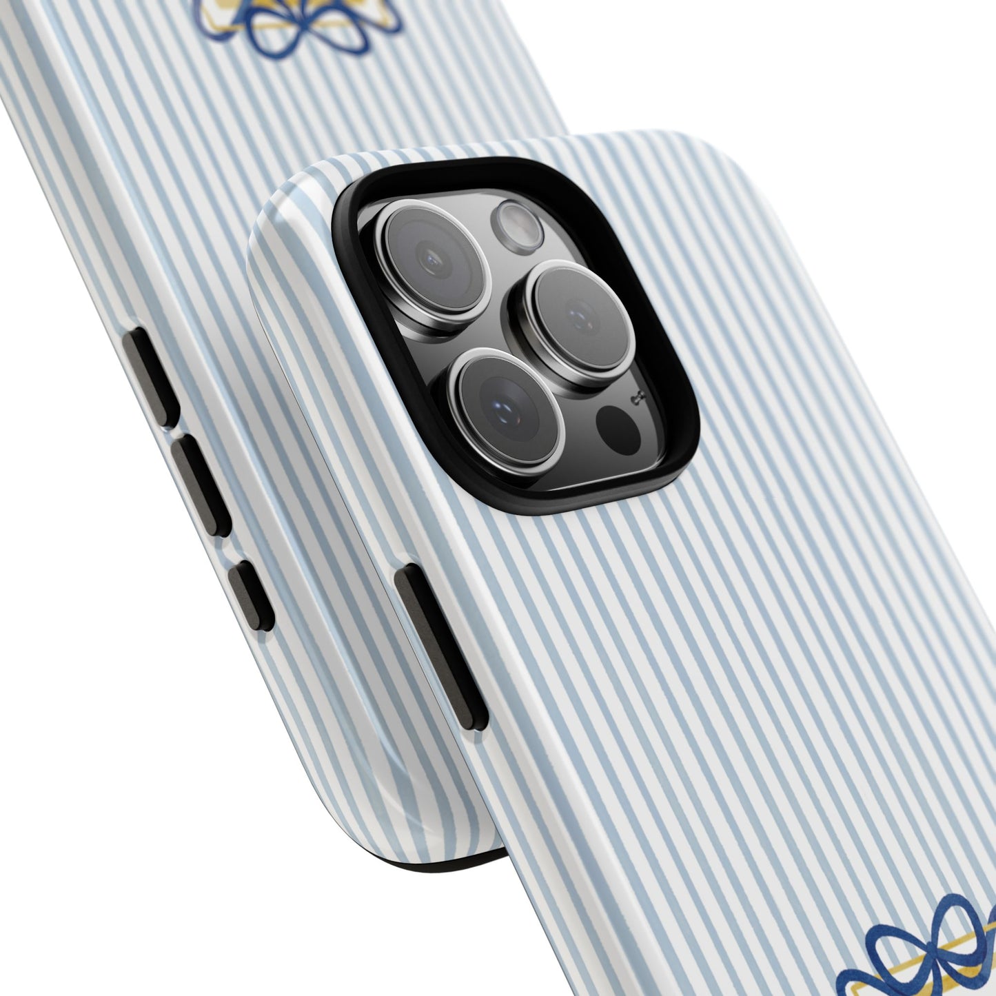 ΚΚΓ Bow Crest Seersucker iPhone Case