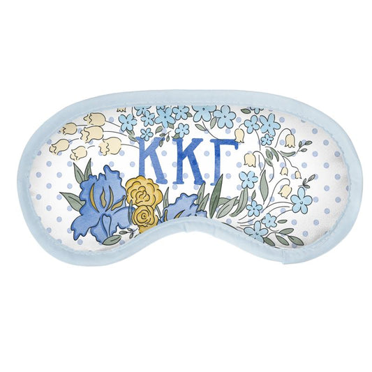 Kappa Kappa Gamma Iris + Dot Eye Mask