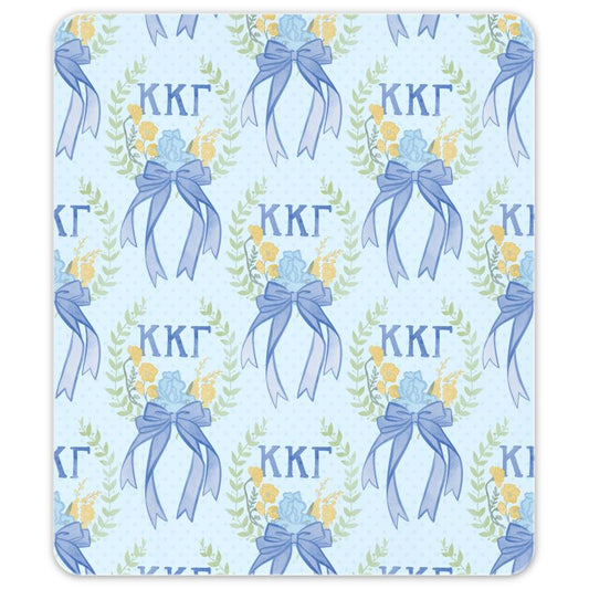 Kappa Kappa Gamma Laurel Wreath + Iris Oversized Beach Towel