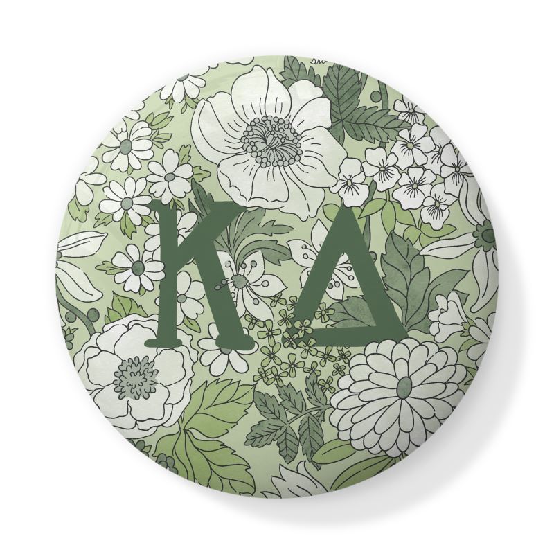 Kappa Delta Liberty-Style Floral Bone China Trinket Box