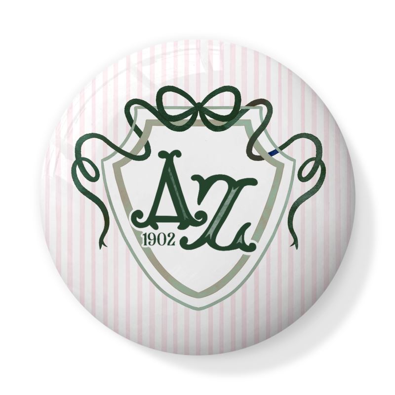 Delta Zeta Bow + Shield Bone China Trinket Box