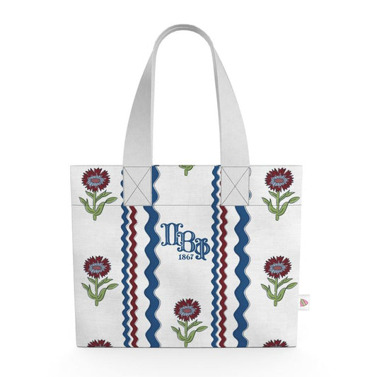 Pi Beta Phi Organic Cotton Rickrack Tote