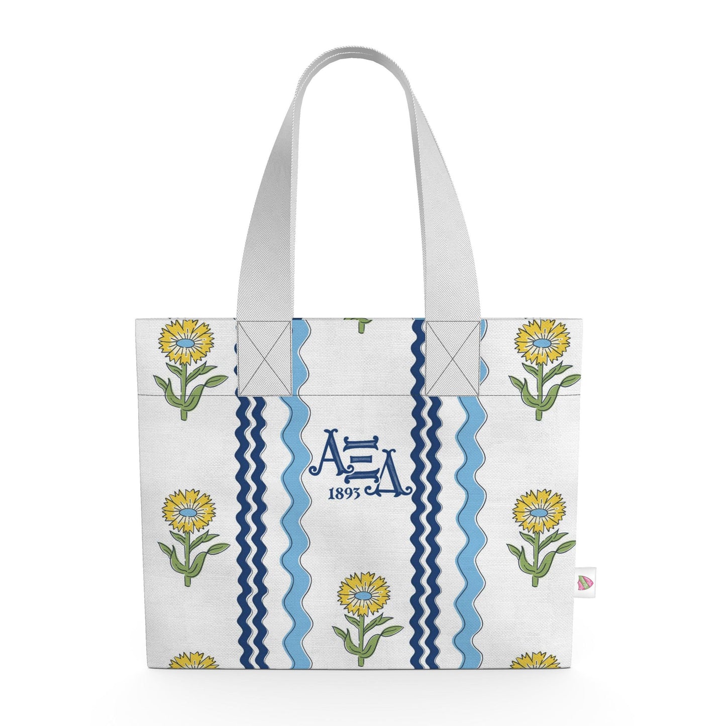 Alpha Xi Delta Organic Cotton Canvas Tote