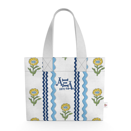 Alpha Xi Delta Organic Cotton Canvas Tote