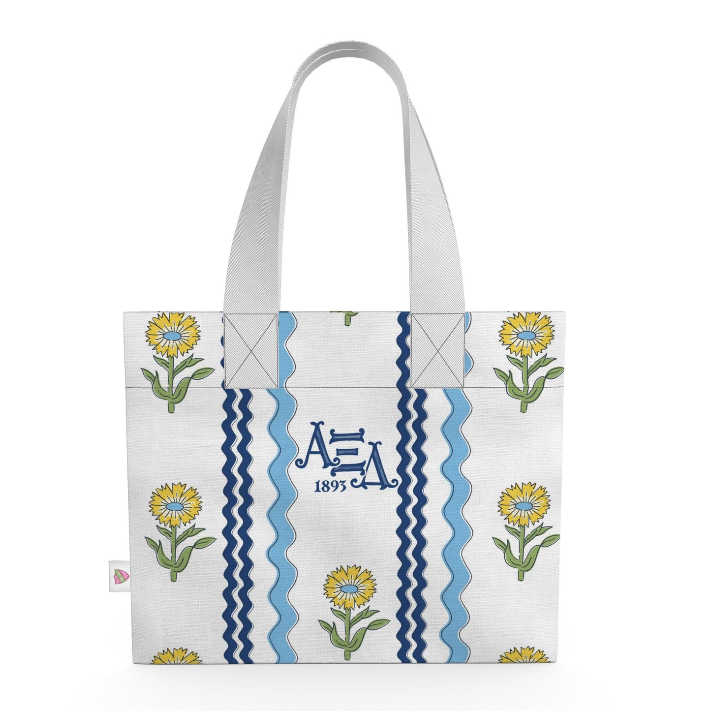 Alpha Xi Delta Organic Cotton Canvas Tote