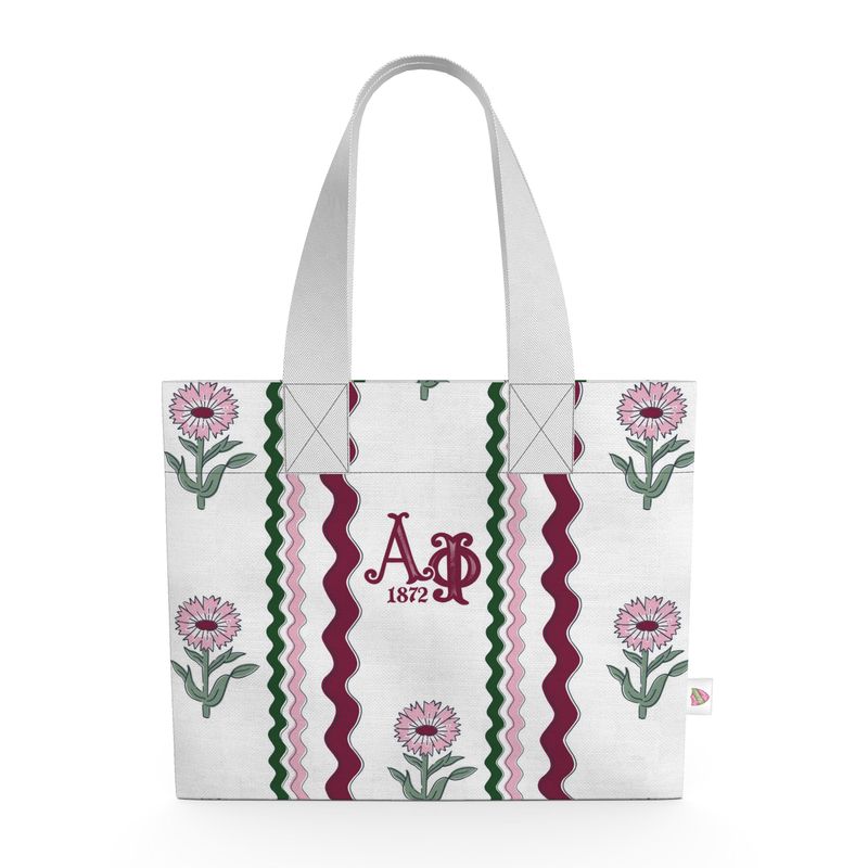 Alpha Phi Organic Cotton Canvas Tote