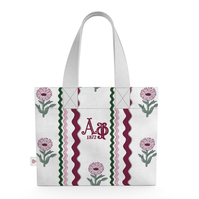 Alpha Phi Organic Cotton Canvas Tote