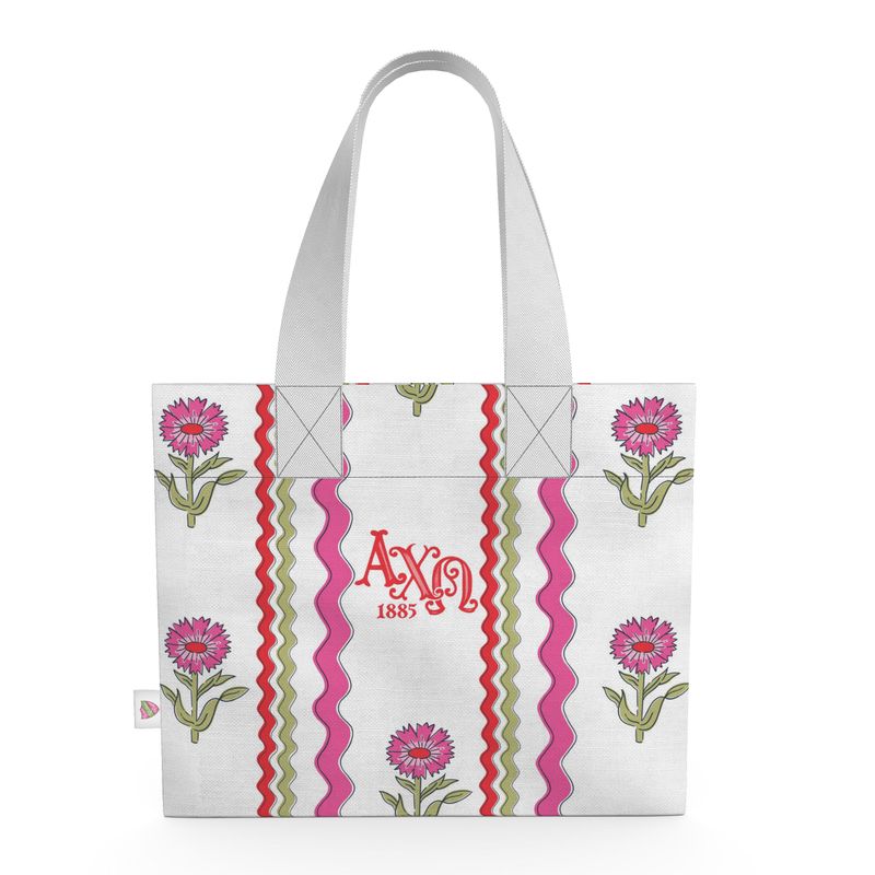 Alpha Chi Omega Organic Cotton Canvas Tote
